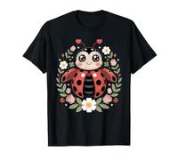 Lucky Little Ladybug Bug Insect Garden Cute Maglietta