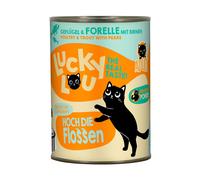 Lucky Lou Adult 6 x 400 g - Pollame e trote