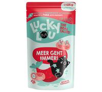 Lucky Lou Adult 48 x 125 g in buste - Pollame e tonno