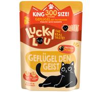 Lucky Lou Adult Buste 6 x 300 g umido gatto - Pollame