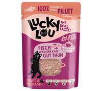 Lucky Lou Extra Food 12 x 70 g - Filetto di tonno in brodo