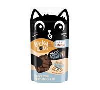 Lucky Lou Krunchy Krisps snack per gatti - Pollo & Latte (60 g)