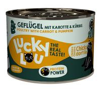 Lucky Lou Senior 24 x 200 g Alimento umido per gatti - Pollame