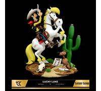 LUCKY LUKE - Lucky Luke & Jolly Jumper 1/6 Polystone Statue Cartoon Kingdom