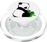 Lucky Panda Bear Gifts Four Leaf Clover Panda PopSockets PopGrip per MagSafe