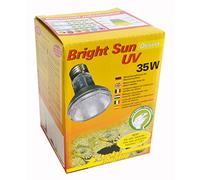 Lucky Reptile Bright UV Desert - Lampada Metallica 35W E27 per Terrario con Spettro di Luce Diurna - Raggi UVA e UVB per Rettili del Deserto