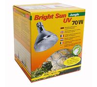 Lucky Reptile Bright Sun UV Jungle - Lampada ad alogenuri metallici da 70 W per attacco E27 - lampada da terrario con spettro diurno - lampada riscaldante con radiazioni UVA e UVB - Lampada UV per rettili tropicali