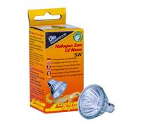 Lucky Reptile Halogen Sun LV Nano Radiatore Termico - Lampada a Luce Solare 5W Presa GU4 - Speciale Forma del riflettore - Lampada con buona resa di Luce e Calore - Illuminazione rettili