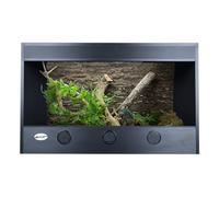 Lucky Reptile IsoTarrium 'Black Edition', dimensioni terrari (L x P x A): 80 x 50 x 50 cm