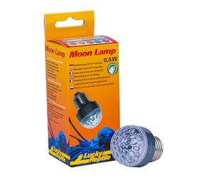 Lucky Reptile Moon Lamp - Lampada LED a luce lunare per supporti E27 - Lampada da terrario moonlight - Lampada notturna a risparmio energetico - simula la luce della luna - Luce per rettili
