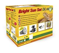 Lucky Reptile Set Bright Sun DL Desert - Lampada a vapori Metallici 35 W, Lampada da Incasso e Alimentatore - Lampada rettili con Spettro di Luce Solare - Accessori terrario - Set UV Bianco