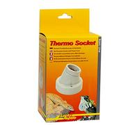 Lucky Reptile Thermo Socket - Supporto in Porcellana ad Angolo - Portalampada E27 e Cavo - Kit Portalampada con Materiale di Montaggio - Compatibile con lampade Fino a 150 W - Accessori