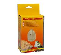 Lucky Reptile Thermo Socket - Supporto in Porcellana da Appendere - Portalampada E27 e Cavo - Portalampada da Appendere con Materiale di Montaggio - Compatibile con lampade Fino a 150 W