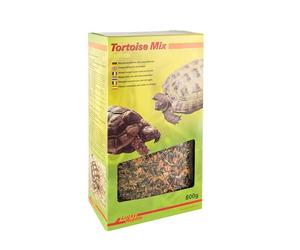 Lucky Reptile Tortoise Mix 800g vegetale e ricco di fibra grezza - Miscela di erbe di prato con carote e fiori di calendula - per tutte le tartarughe di terra e i rettili erbivori