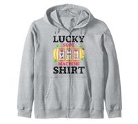 Lucky Slot Funny Casino Gioco D'Azzardo Grafica Felpa con Cappuccio