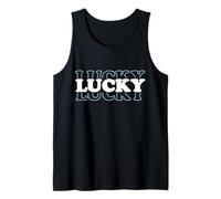 Lucky St. Patricks Day Donne Irlandese Lucky Shamrock Tshirt Canotta
