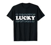 Lucky St. Patricks Day donne irlandese Lucky Shamrock Tshirt Maglietta