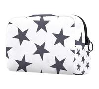 Lucky Star - Trousse da donna, per articoli da toeletta da viaggio, grande, pratica borsa organizer con cerniera, Multi, 18.5x7.5x13cm/7.3x3x5.1in, Beauty case