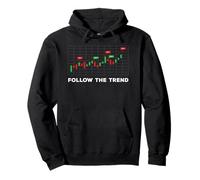 Lucky Stock Trading Segui la tendenza Felpa con Cappuccio