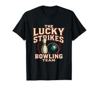 Lucky Strikes Bowling, Giocatore di Bowling, da Uomo Maglietta
