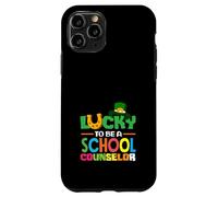 Lucky To Be A School Counselor San Patrizio Custodia per iPhone 11 Pro