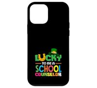 Lucky To Be A School Counselor San Patrizio Custodia per iPhone 12 mini