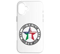 Lucky To Be Italian Orgoglioso di essere la Festa della Repubblica Italiana Americana Custodia per iPhone 16 Plus