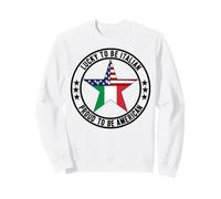 Lucky To Be Italian Orgoglioso di Essere la Festa della Repubblica Italiana Americana Felpa