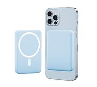 LUCKYDUO Power Bank Wireless Magnetico da 5000 mAh, Compatibile con Mag-Safe e Ricarica Rapida USB-C PD da 20 W, Caricabatterie Portatile Magnetico per iPhone 16/15/14/13/12