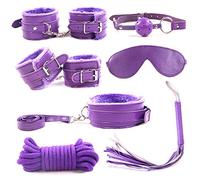 LuckyGor Set di Cinghie Yoga Viola 7pcs