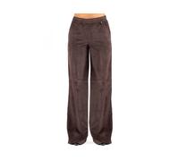 Luckylu - Pa36Ve Pantalone - - Trousers - Donna - Marrone - L