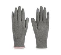 LuckyOpt Guanti invernali da donna, guantes de dedo de pantalla táctil Con forro de peluche, guantes de conducción a prueba de Viento para correr Ciclismo escalada conducción al aire Libre (grigio)