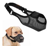 LUCKYPAW Museruola per cani in rete, per cani di taglia grande, media e piccola, consente di bere i pantaloni interi per evitare di mordere, masticare, scavenging, paradenti regolabile e traspirante