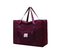 Luckywaqng Borsa da viaggio di grande capacità, espandibile, pieghevole, con manicotti per aste, borsa sportiva per il fine settimana, adatta per viaggi, sport, fitness e il mio paese nano (F, A), f,