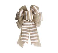 Luckywaqng Christmas Wreath Bow Large Christmas Decoration Bow Creative Christmas Tree Decoration Bow for Christmas Decoration Organizer Organizzatore di eventi con calendario (A, taglia unica)