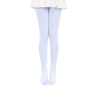 Luckywaqng Coppia di collant convertibili, ultra morbidi, da ballo, per ragazze e donne, per Halloween, Z2 bianco., XXL