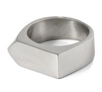 Lucleon by Trendhim Anello da uomo | acciaio chirurgico dorato | acciaio chirurgico 316L e rivestimento PVD | design danese | superficie lucidata | oro, 52mm, Metallo non prezioso, Nessuna pietra