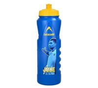 Lucozade Sport x Jude Bellingham, borraccia sportiva da 1 l, a prova di perdite, con tappo sportivo e striscia di misurazione, in giallo e blu
