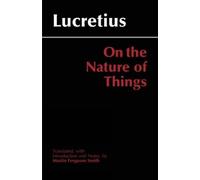 Lucretius On the Nature of Things (Copertina rigida) Hackett Classics
