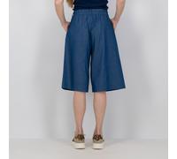 Lucrezia Sciortino Bermuda in chambray con elastico