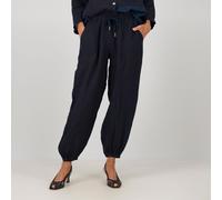 Lucrezia Sciortino Pantaloni balloon in lino con tasche