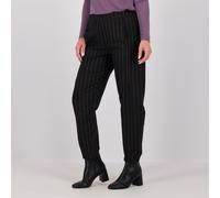 Lucrezia Sciortino Pantaloni balloon in poliviscosa gessata con tasche