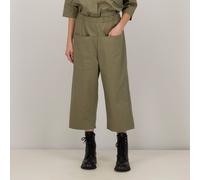 Lucrezia Sciortino Pantaloni balloon in raso di cotone con elastico