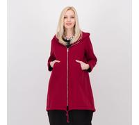 LUCREZIA SCIORTINO Parka in felpa con cappuccio