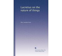 Lucrezio sulla natura delle cose: Volume 3