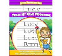 Lucy Books Lucy Letter Tracing for Kids Trace my Name Workbook (Tascabile)