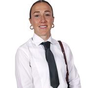 Lucy Bronze (Tie) Half Body Buddy Cutout