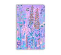 Lucy Innes Williams: Purple Garden House (Soft Touch Journal)