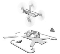 Lucy Kwad Parametric Mini Quadcopter Frame with Tilted Body Design