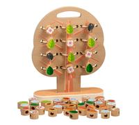 Lucy & Leo albero di legno da infilare - set Montessori da lacing